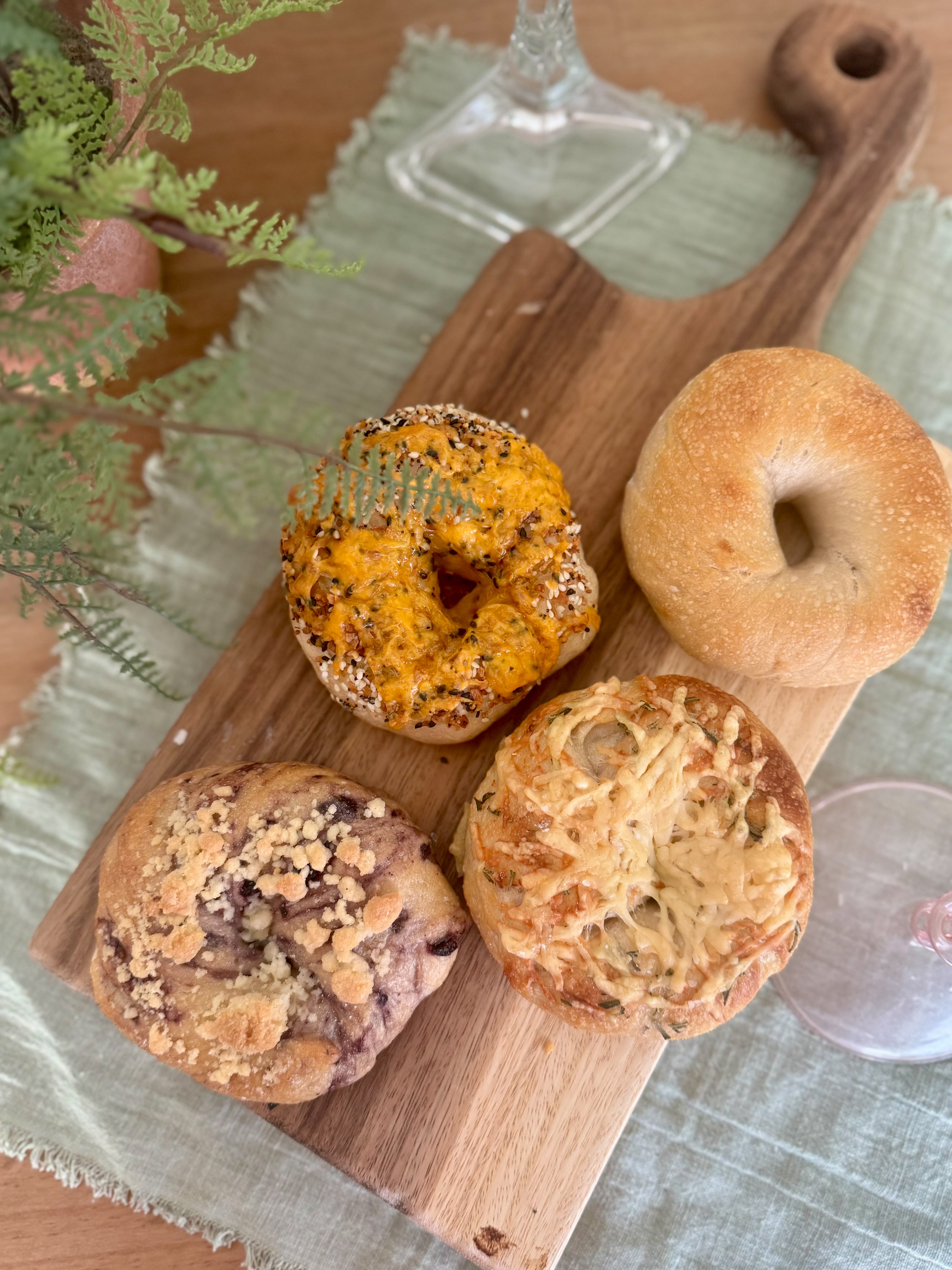 Sourdough Bagels